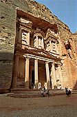 Petra - the impressive Khaznat al-Faroun known as the Treasury of the Pharaoh 